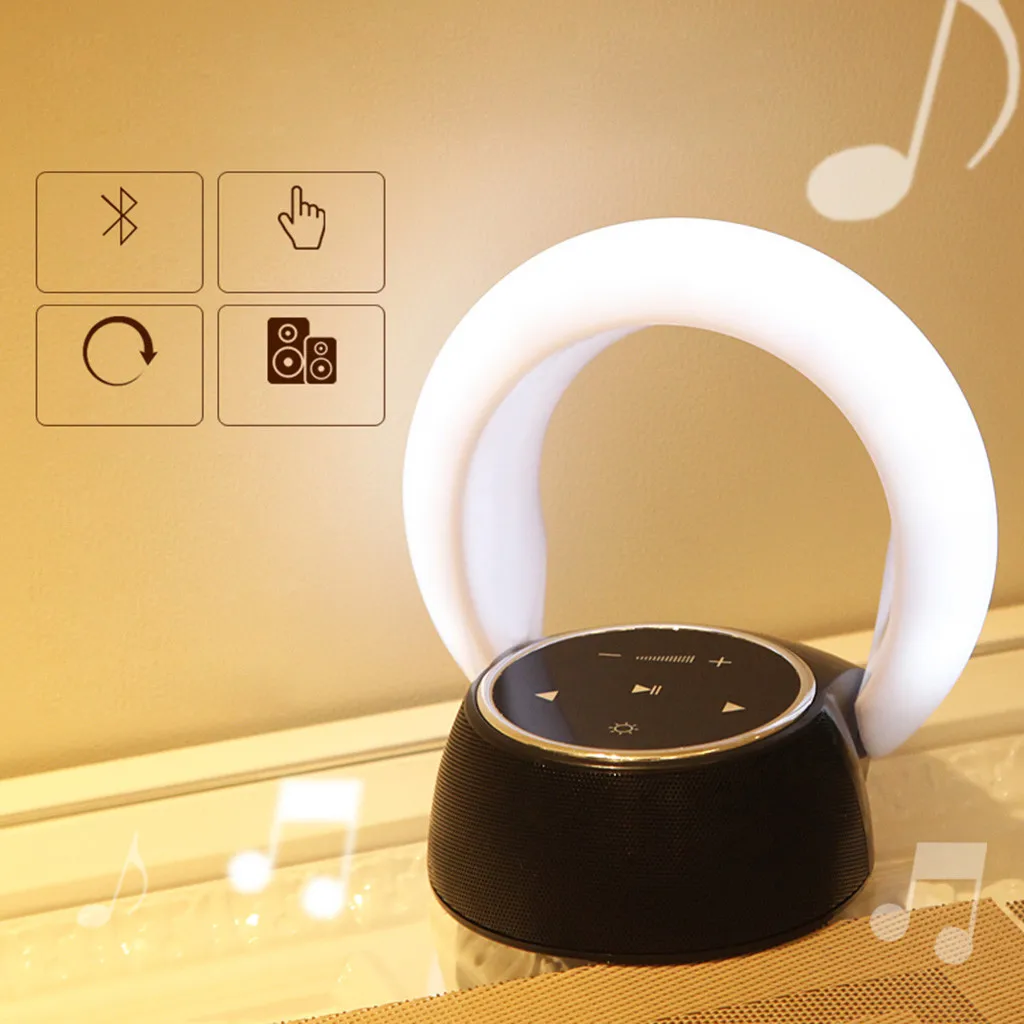 Горячая Мини Bluetooth динамик USB l Led свет беспроводной портативный музыкальный ящик
