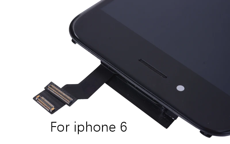 OEM 3D Дисплей для iPhone 6 6S в сборе с тачскрином на рамке черный белый