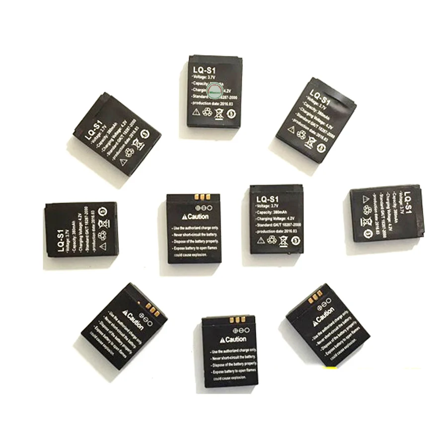 Новый Сменный аккумулятор для смарт часов 380 мАч DZ09 QW09 W8 A1 V8 X6 Φ GJD DJ 09|Цифровые