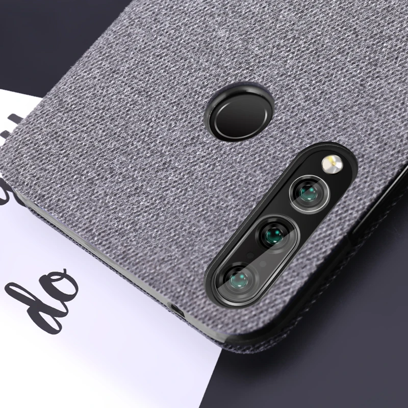 Для huawei nova 4 Чехол global nova4 откидной из ткани полный защитный силиконовый чехол с