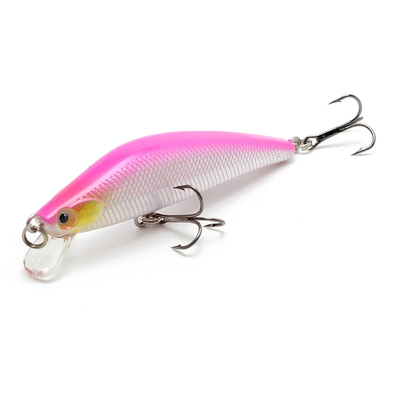 Amlucas гольян рыболовная приманка 7 5 см 3 г Твердый воблер Crankbait 3D глаза