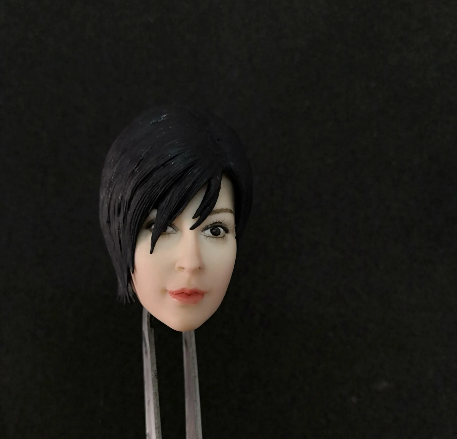 1/6 Ada Wong Head Scupt черные короткие волосы для 12 &quotбледных фигур | Игрушки и хобби