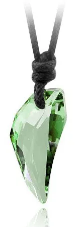 Волчий зуб высокое качество Австрия Хрустальный воск веревка ожерелье цепочка