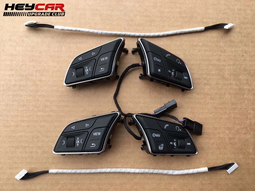 Многофункциональные кнопки на руль с 8W0 951 523 E для Audi A4 B9 S3 RS3 8V MFL