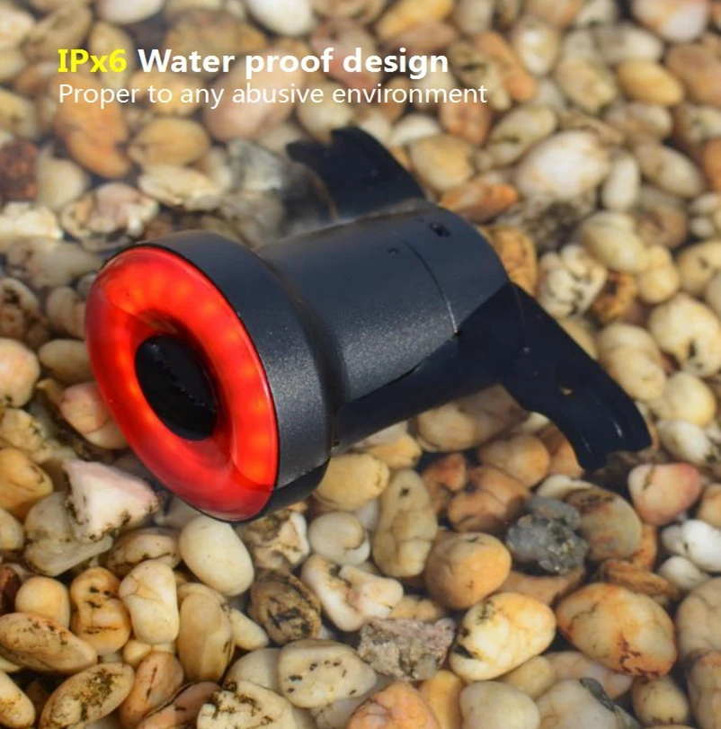 Xlite100 мини велосипедный стоп светильник интеллектуальный сенсорный задний
