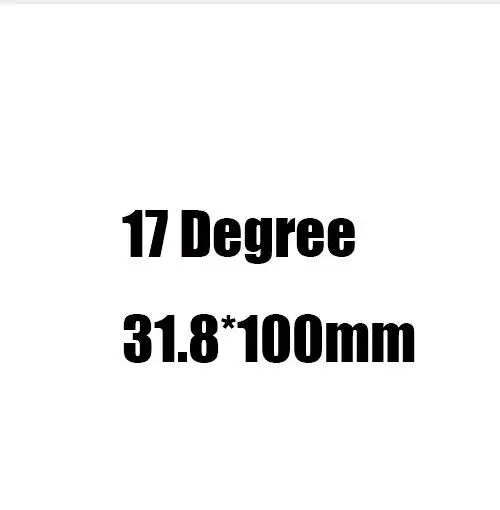 17 degree 100mm TOSEEK Сверхлегкий матовая UD полностью из углеродного волокна, руль mtb вынос руля для горного велосипеда части 6/17 угол 31,8x60/70/80/90/100/110/120/130 мм - Цвет: 17 degree 100mm