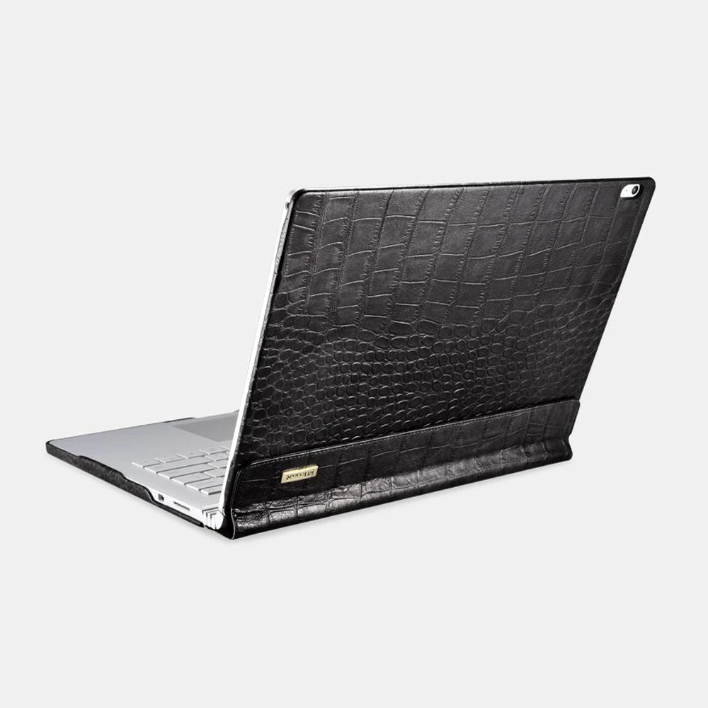 Icarer крокодиловый Чехол для Microsoft Surface Book 2 13 5 дюймов 2018 Натуральная кожа Корова