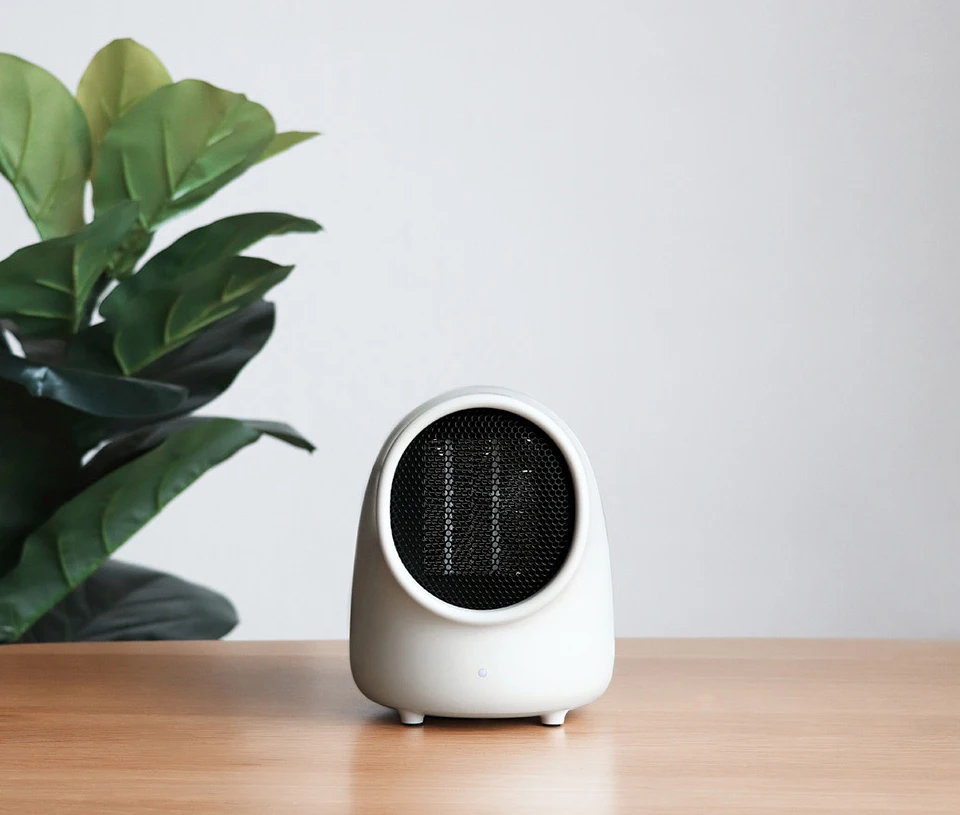 Xiaomi Mini Warmbaby тепловентилятор милый маленький нагреватель Настольный теплый электронный портативный обогреватель для зимы домашний офисный обогреватель