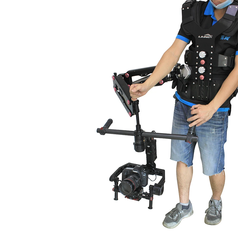 LAING Like SKIER DSLR steadicam камера поддержки жилет + Видео стабилизатор адаптер Ronin для DJI