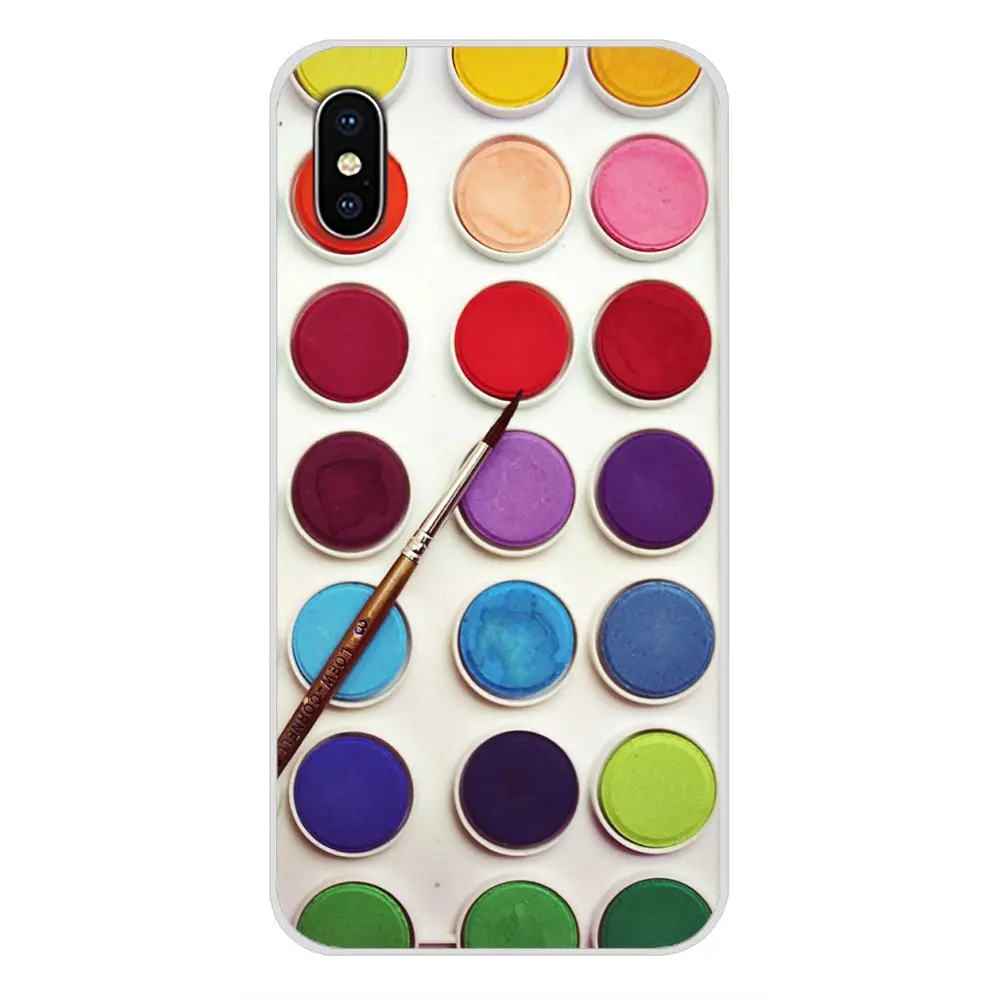 Для Samsung Galaxy S4 S5 MINI S6 S7 edge S8 S9 S10 Plus Note 3 4 5 8 9 цветная коробка для макияжа аксессуары