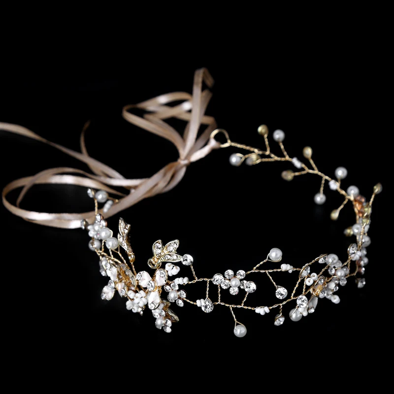 Женские Стразы Корона Ручной Работы тиара для свадебной прически|tiara head|head piececrown