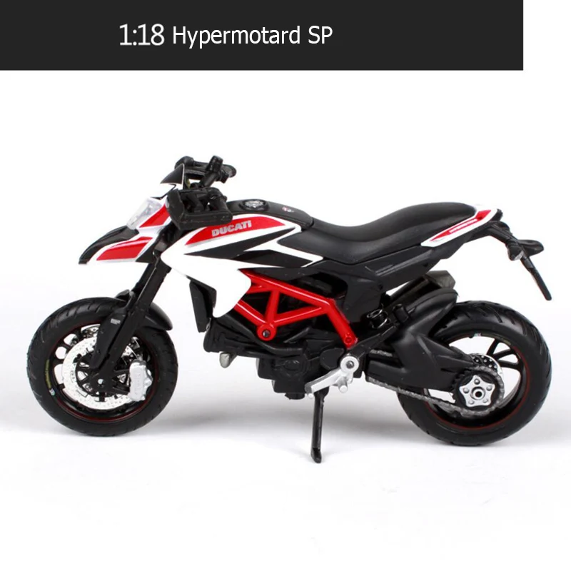 Hypermotard SP Maisto 1:18 масштаб сплав модель мотоцикла игрушка Моделирование мотоцикл спортивный мотор модели гоночных автомобилей детские игрушки для мальчиков - Цвет: Hypermotard SP