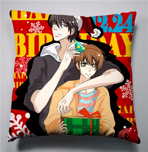 Многоцветный Аниме Манга Sekai Ichi Hatsukoi 40x40 см чехол для подушки сиденья постельные принадлежности Подушка 001 - Цвет: Многоцветный