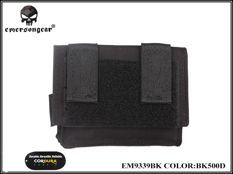 BLACK Новинка, Emerson gear, аксессуары для быстрого шлема, подсумок Emerson, чехол для тактического шлема, съемный чехол - Цвет: BLACK