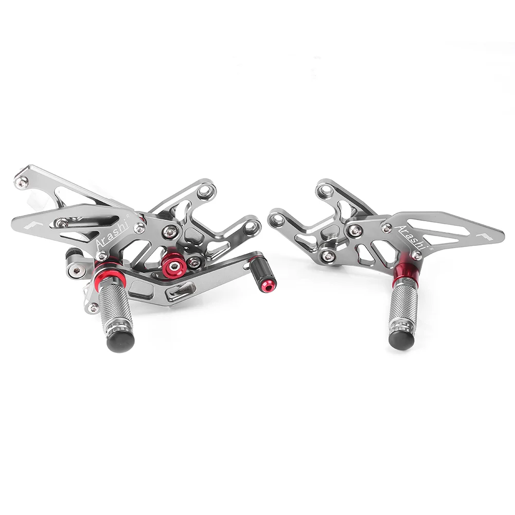CNC регулируемый Rearset задний Набор подножки подножка для Honda CBR1000RR CBR 1000 RR 2012 2013 алюминий