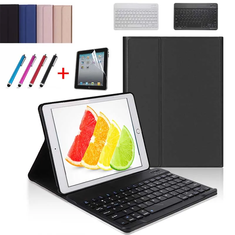 Разделение дизайн кожаный чехол клавиатура Bluetooth для iPad Mini 1234 воздуха 1 Air 2 2017 2018 9 7