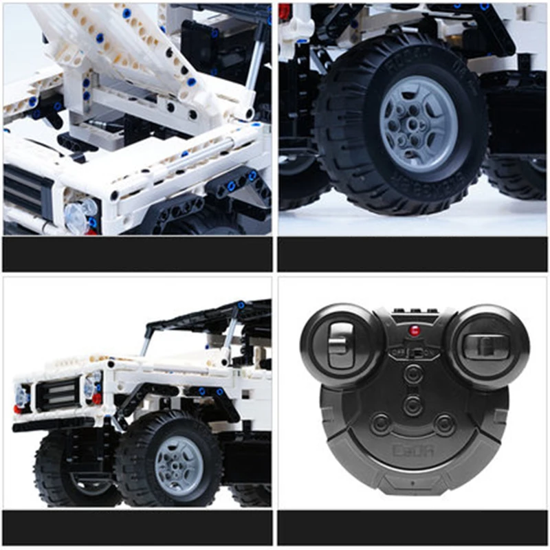 531 шт CaDA Buliding автомобильные блоки C51004 модель DIY RC строительный блок игрушка