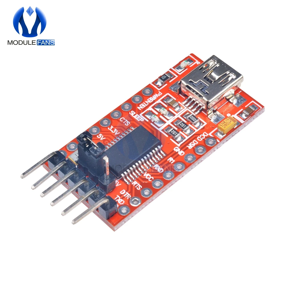 FT232RL FT232 FTDI USB 3,3 В 5,5 В к ttl последовательный адаптер модуль мини порт для Arduino Pro до 232 основной программы загрузчик