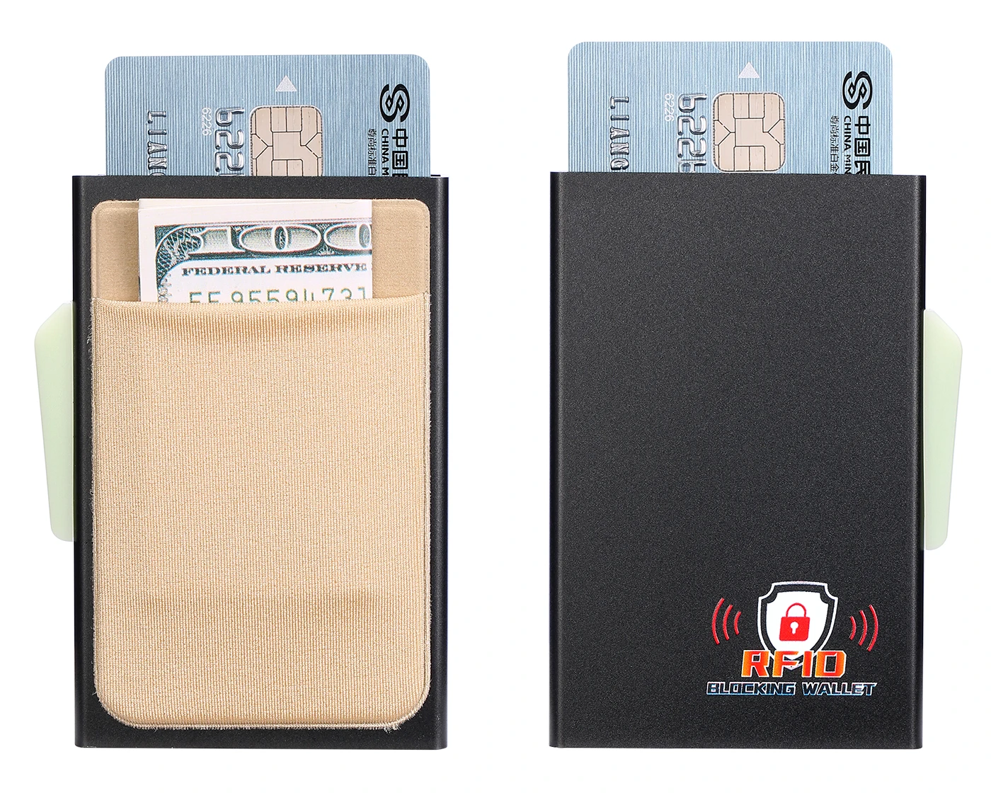 ZOVYVOL, новинка, RFID мужской кошелек для монет, тонкий кошелек, многофункциональный, автоматический, алюминиевый чехол для карт, бизнес,, кредитный держатель для карт
