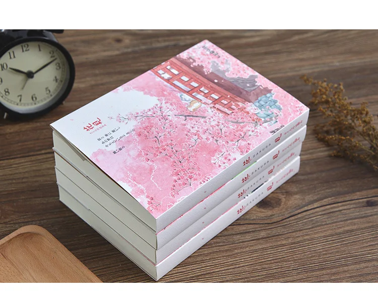 Винтажный канцелярский альбом, записная книжка в китайском стиле, плотная книга для набросков, А5, граффити, дневник, планировщик, блокнот