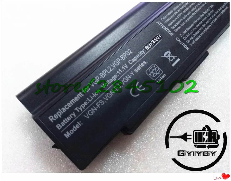 9 cell батарея для sony VGP-BPL2 VGP-BPS2 VGP-FS VGN-FJ серии | Компьютеры и офис