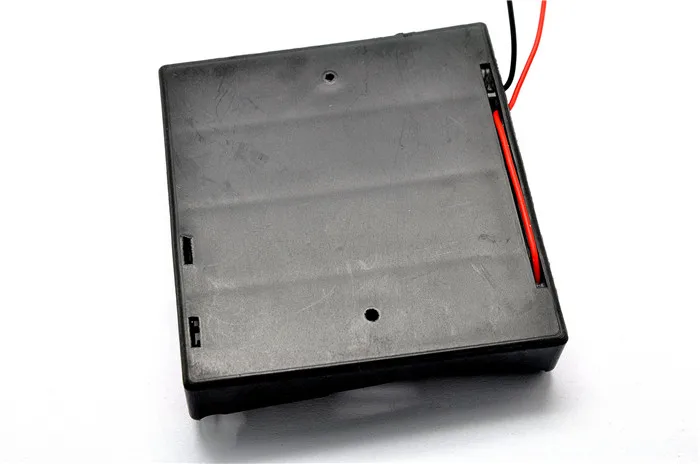 Пластиковый чехол для хранения аккумуляторов 18650 держатель с проводами батарей