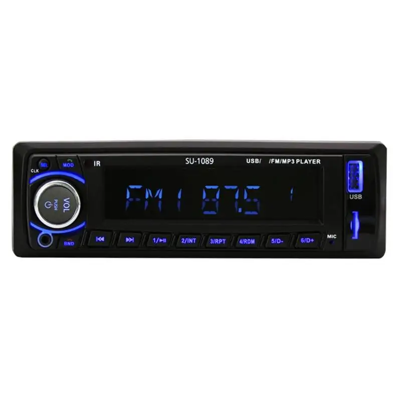 1 шт. ЖК экран Bluetooth стерео в тире MP3 аудио плеер FM радио AUX вход FM/USB/Радио пульт