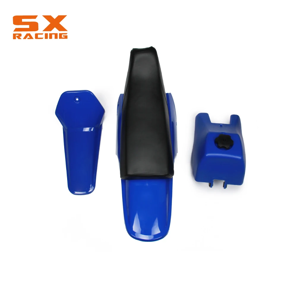 

Motorcycle Complete Plastic Body Fenders Shell Cover Gas Fuel Tank Seat Kit For YAMAHA PEEWEE PW80 PW 80 PW-80