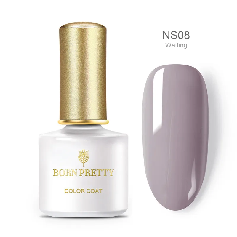 BP-NS08 BORN PRETTY, 6 мл, 40 цветов, Гель-лак для ногтей, стойкий розовый цвет, замачиваемый Гель-лак, лак для нейл-арта, маникюр - Цвет: BP-NS08