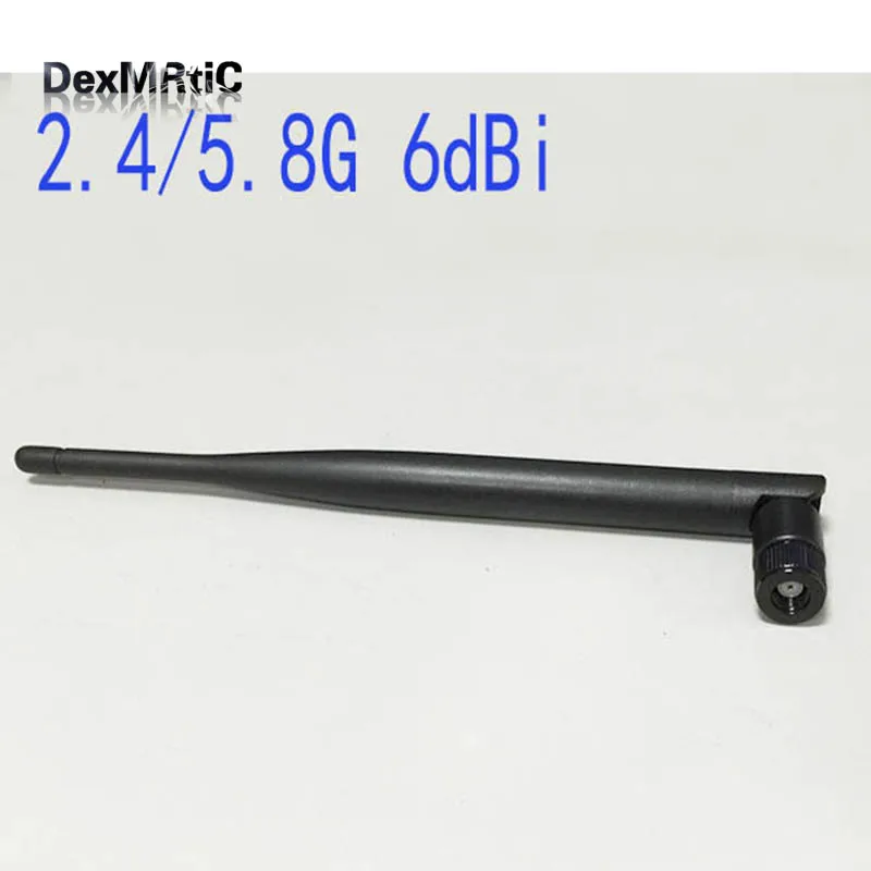 2 4G/Wi Fi 5 ГГц двухдиапазонная антенна 6dbi высокое усиление всенаправленная RP SMA