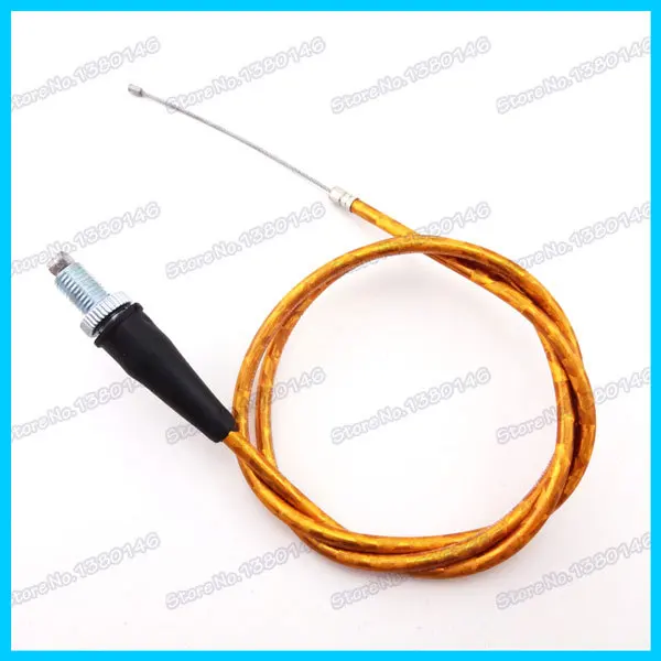 Трос дроссельной заслонки Pit для велосипеда золотого цвета 50cc 150cc 160cc Orion SSR Coolster SDG