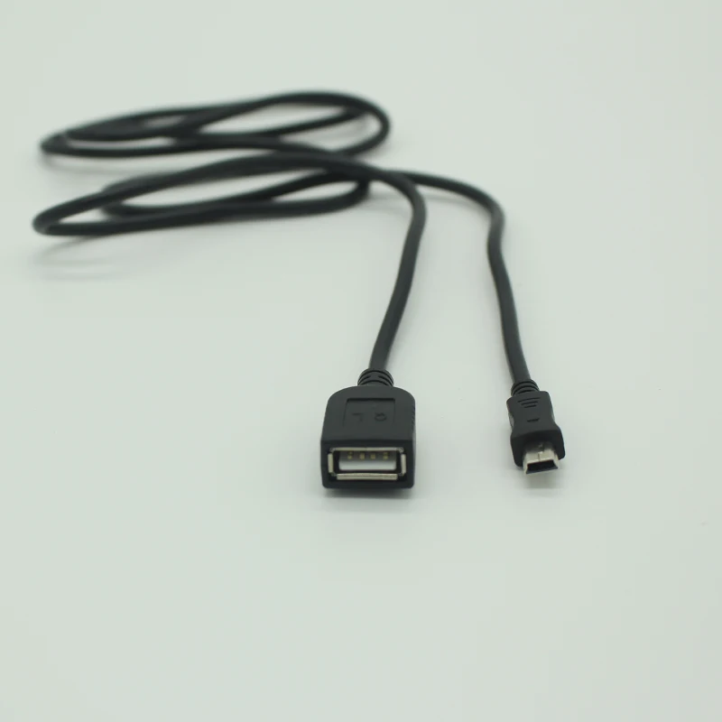 

Mini USB 2.0 OTG Cable Adapter Cable Mini USB2.0 480Mbps Male To Female OTG Data Long Cable For Cellular Phones MP3/MP4 Player