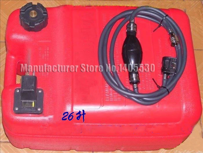 Высококачественный топливный бак 24L wit шланг 3 метра и сопло для 4-тактных