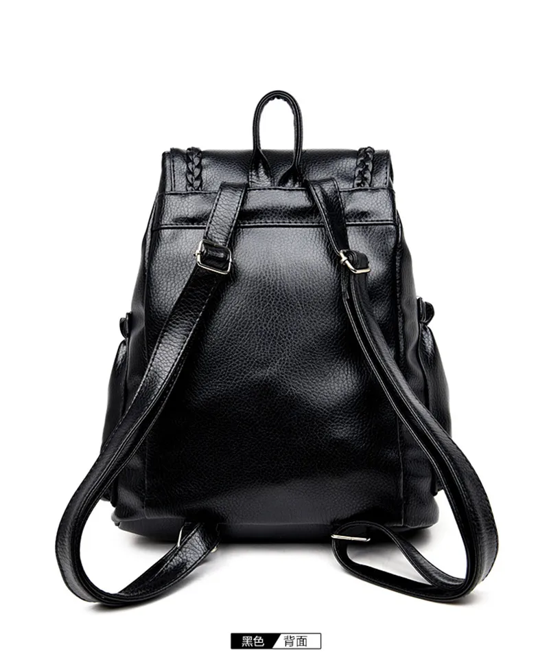 Модный Дорожный рюкзак для женщин 2018 водонепроницаемый женский из искусственной