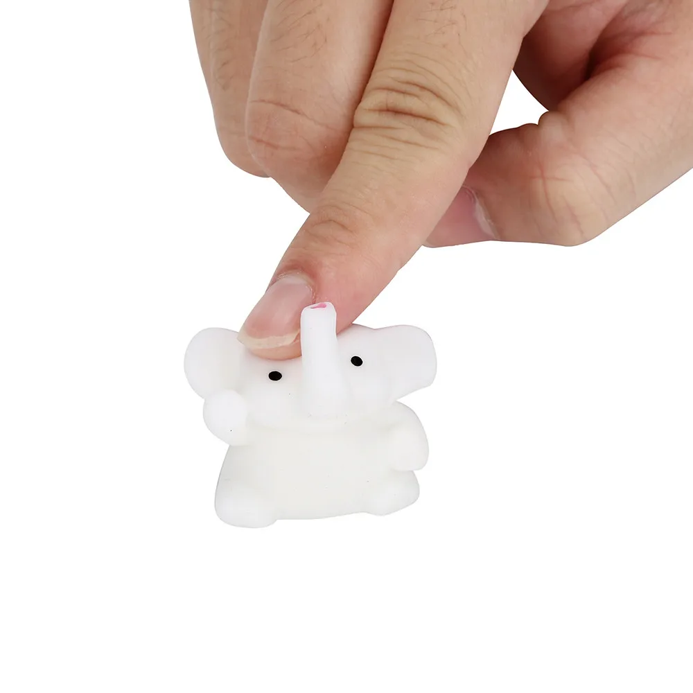 Игрушки для отдыха 4 см милый слон Mochi Сжимаемый лечебный веселый детский Kawaii