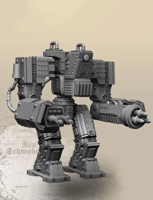 Масштаб 1/35 Неокрашенная фигурка из смолы коллекционная титана Heavy Guard | Игрушки и