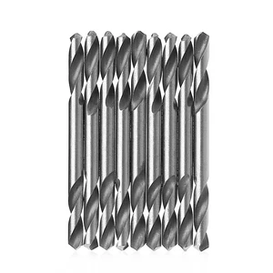 YOFE 10 шт. 3 мм 3,2 мм 3,5 мм 4 мм 4,2 мм 4,5 мм 5,0 мм 5,2 мм HSS двухстороннее спиральное скручивающее сверло инструменты набор сверл