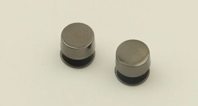 Black 10 комплектов, металлические заклепки, сумки, нижний винт для кожаных пуговиц, винт для обуви, сумки, одежда, оборудование, ремень для сумки, аксессуары для ног - Цвет: Black
