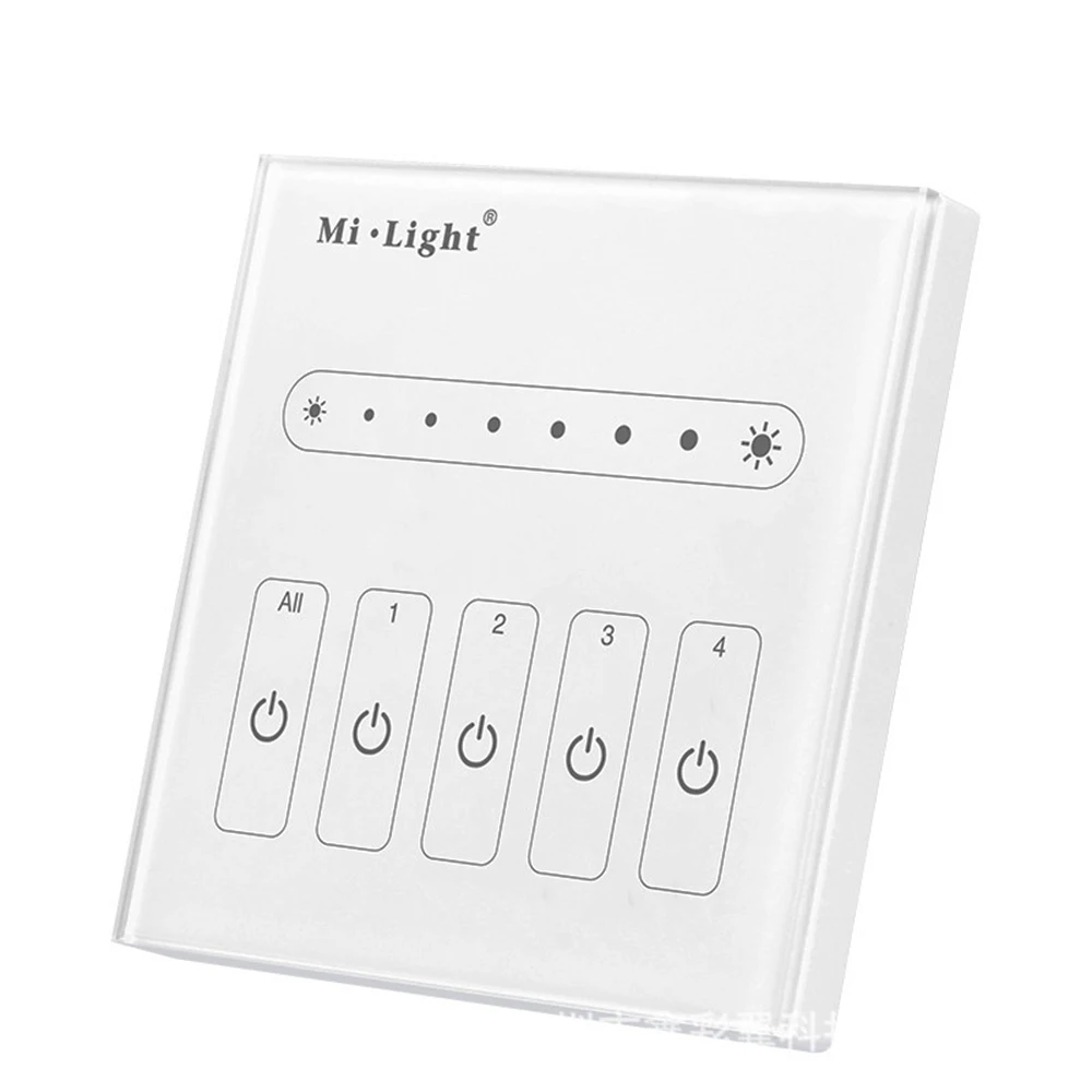 BSOD Led панель контроллер Milight L1 L4 диммер Контроль яркости 1 канал 4 канала настенная