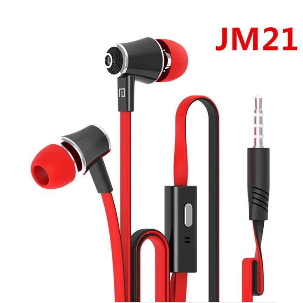 Оригинальные наушники JM21 с микрофоном супербасами гарнитура для iphone 6 6s xiaomi
