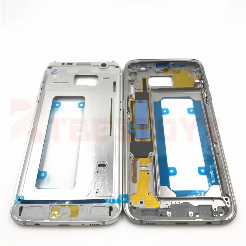 Запасные части средняя пластина рамка для Samsung Galaxy S7 G930F edge G935F передний ЖК дисплей