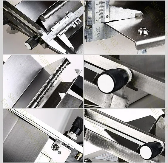 Нож для резки замороженного мяса из нержавеющей стали машина желатинового торта