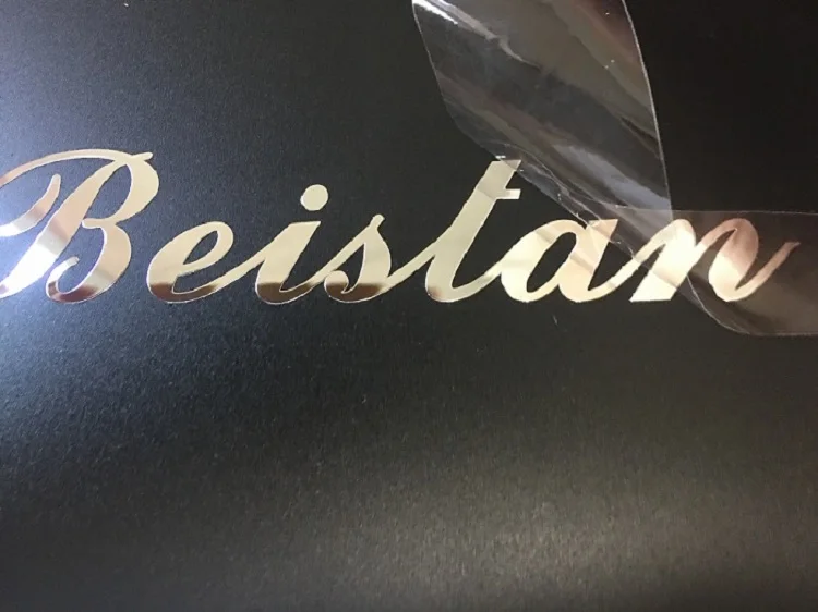 _ Пользовательский бренд компьютерный телефон золотой серебряный клей