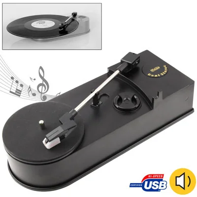 Usb фонограф проигрыватель вертушки аудио преобразование LP запись на CD MP3 плеер |