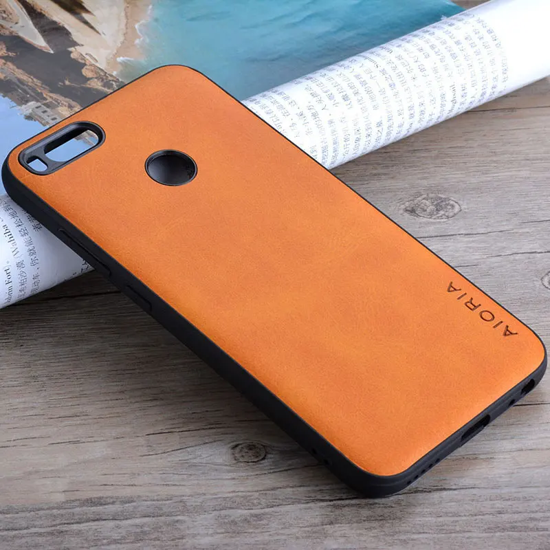 Для Xiaomi Mi A1 роскошный винтажный кожаный чехол для телефона 5X funda coque capa Business Vintage