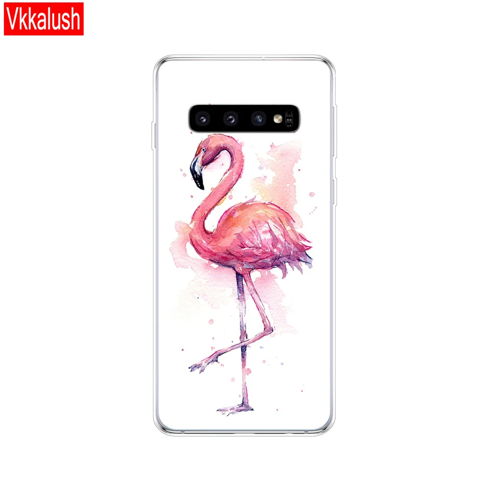 80203 Для samsung Galaxy S10 чехол S10Plus чехол Чехол из силикона и ТПУ для телефона с S10 E чехол на samsung S10 плюс G975F S 10 SM-G973F чехол - Цвет: 80203