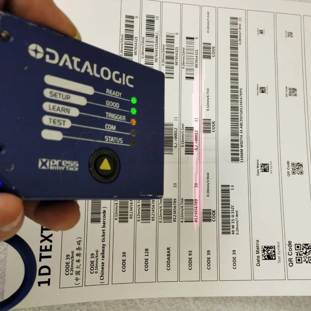 DS2100N 2214 для серии DATALOGIC RS 232 высокой четкости высокоточный сканер штрих