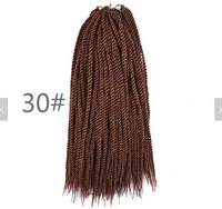 ombre 18 30roots 75g synthetic crochet braid hair senegalese twist