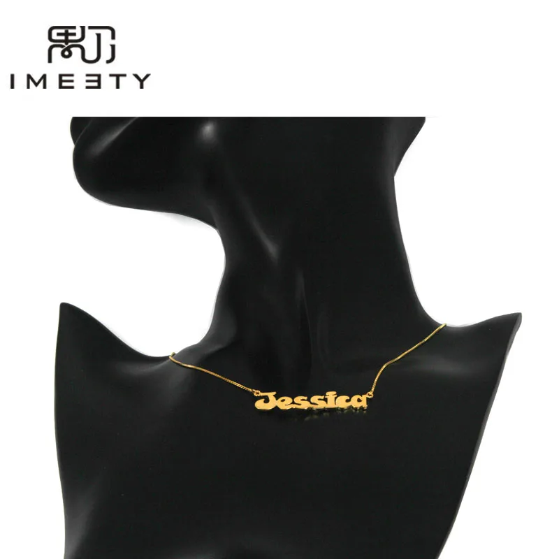 Индивидуальное ожерелье IMEETY для детей на Рождество с изображением милой