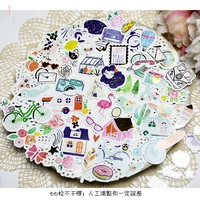 kljuyp 66pcs happy mail colorful cardstock die cuts for scrapbooking happy plannercard makingjournaling project 01